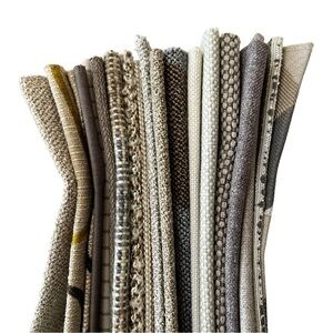 20 Designer Beige Upholstery Fabric Swatches | Quilting Crafts Sewing Upholstery